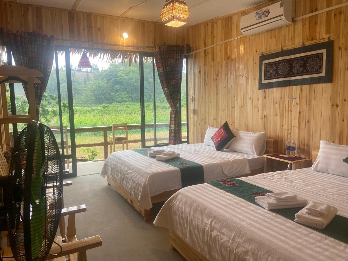 Le Chalet Homestay Bac Hà Exterior foto